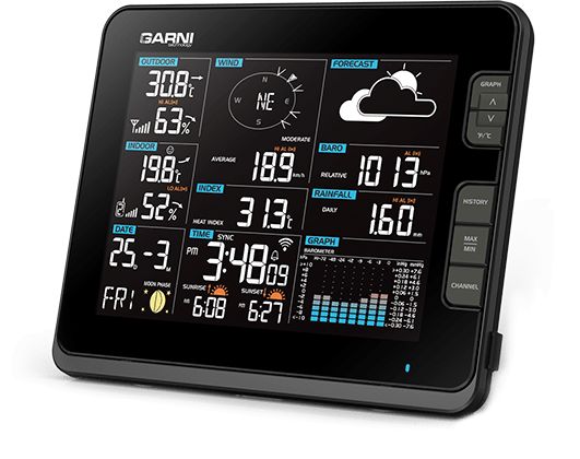 Meteorologická stanice s pamětí GARNI 1055 Arcus